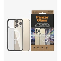 PanzerGlass Clear MagSafe Case for Apple iPhone 14 Pro Max - Black 