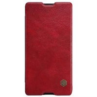 Nillkin QIN Leather Case for Sony Xperia M5 - Red