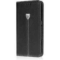 Xundd Noble Wallet Case for Samsung Galaxy Note 5 - Black