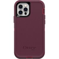 OtterBox Defender Series Case for Apple iPhone 12 / iPhone 12 Pro - Berry Potion (Red Purple) 