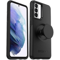 Otterbox Otter + Pop Symmetry Case - For Samsung Galaxy S21 5G - Black