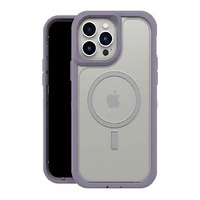 Otterbox Defender XT Clear MagSafe Case - For iPhone 14 Plus (6.7") - Lavender Sky