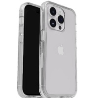OtterBox Symmetry Antimicrobial Case for Apple iPhone 15 Pro - Clear