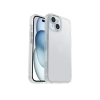 OtterBox Symmetry Antimicrobial Case for Apple iPhone 15 - Clear