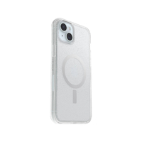 OtterBox Symmetry Antimicrobial Case for Apple iPhone 15 - Stardust Clear