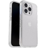 OtterBox Symmetry Antimicrobial Case for Apple iPhone 15 - Stardust Clear