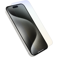 OtterBox Premium Pro Glass Antimicrobial Screen Protector for iPhone 15 Pro - Clear