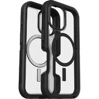 OtterBox Defender XT MagSafe Case for Apple iPhone 16 - Black / Clear