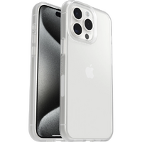 OtterBox React Plus Case with Glass Pack for Apple iPhone 15 Pro Max - Clear