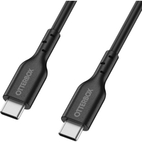 OtterBox Fast Charge Cable USB-C to USB-C  1m - Black