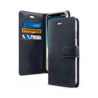 Goospery Bluemoon Diary Case for Apple iPhone 12 Mini - Blcak
