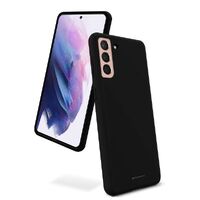 Goospery Silicone Case for Samsung Galaxy S22 - Black