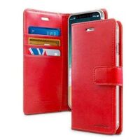Goospery Bluemoon Diary Case for Apple iPhone 14 Plus - Red