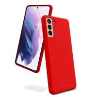 Goospery Silicone Case for Samsung Galaxy S23 Plus - Red