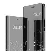 Oppo Find X2 Pro Book Style Colour Flip side Case - Black