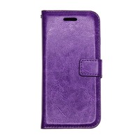 Samsung Galaxy S21 Book Style Colour Side Flip Case - Purple