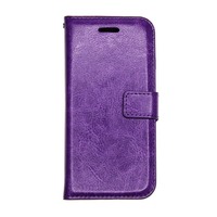 Samsung Galaxy S21 Book Style Colour Side Flip Case - Purple