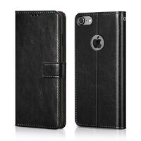 MyCase Leather wallet case for Apple iPhone 7/8 - Black