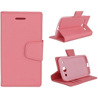 MyCase Leather Wallet Case for Samsung Galaxy S8 - Pink