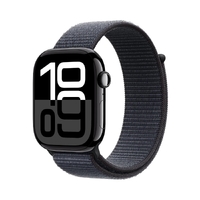 Apple Watch Series 10 (GPS + Cellular) Stainless Steel 46MM Unlocked - Jet Black