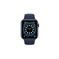 Apple Watch S6 44mm with Sport Band  (GPS+Cellular) - Navy Blue Aluminium (Refurbished Grade A)