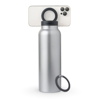 Ringo Water Bottle with Magnetic Phone Mount - Stainless 950ml (32oz) - Stainless Steel