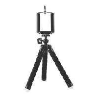 Universal Smartphone Tripod and Adjustable Stand - Black