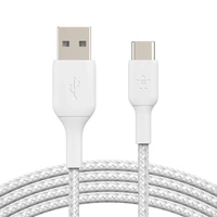 Belkin BoostCharge USB-A to USB-C Cable 2m Universally compatible - White
