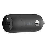 Belkin BoostCharge 30WWith USB-C Car Charger- Black