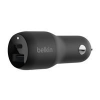 Belkin 37w Dual Car Charger USB-C USB-A PPS
