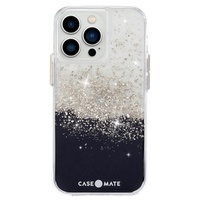 Case-Mate Karat Onyx Case Antimicrobial - For iPhone 13 Pro Max (6.7) - Black/White