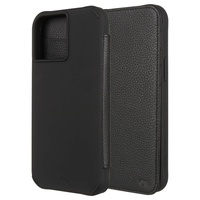Case-Mate Tough Wallet Folio MagSafe Case for iPhone 13 Pro Max 6.7" - Black