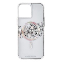 Case-Mate Karat Touch of Pearl Case for iPhone 14 Pro Max - White/Black