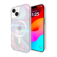 Case-Mate Soap Bubble MagSafe Case for iPhone 15 - Iridescent