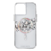 Case-Mate Karat MagSafe Case for iPhone 15 - Silver/Clear