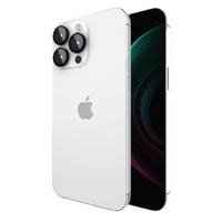 Case-Mate Aluminum Lens Protector for iPhone 15 Pro/15 Pro Max - Black