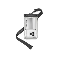 Case-Mate Waterproof Floating Pouch Universal - Silver 