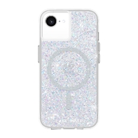 Case-Mate For iPhone SE (2025)/15/14/13 Twinkle MagSafe Case - Silver / Clear