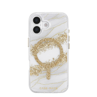 Case-Mate Karat Granite MagSafe Case For  iPhone 17 - Gold