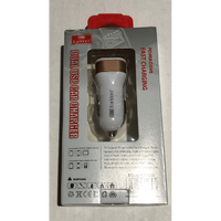 Car Mobile Charger EarlDom Dual USB Car Charger - White