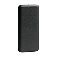 Cleanskin Mag Latch Flip Wallet Card Slot Case for iPhone SE2 - Black