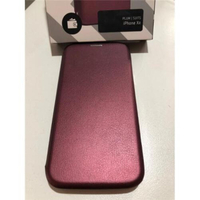 iPhone XR CleanSkin Flip Wallet - Plum