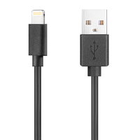 Cleanskin USB-A to Lightning Cable - With 1M Length