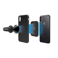 Cygnett MagMount Plus Magnetic Car Vent Mount - Black 