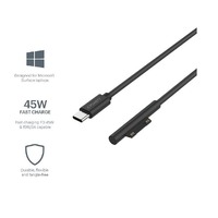 Cygnett USB-C To Microsoft Surface Laptop Cable (1M) - Black 
