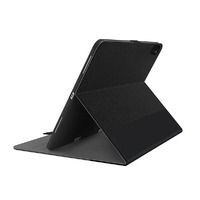 Cygnett TekView Slimline Apple iPad Pro 12.9" (2021/2020/2018) Case with Apple Pencil Holder - Grey/Black