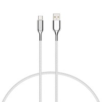 Cygnett Armoured USB-C to USB-A (USB 2.0) Cable (3M) - White