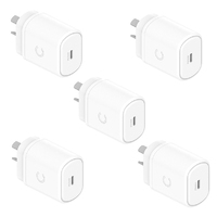 Cygnett PowerMaxx 30W PD Wall Charger - White AU Pack of 5