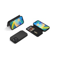 Cygnett MagWallet Leather Wallet Case for Apple iPhone 14 Pro - Black 