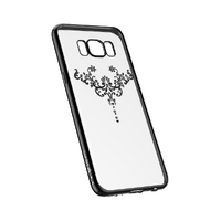 Devia Crystal Iris with Swarovski Elements Case for Samsung Galaxy S8 Plus - Black